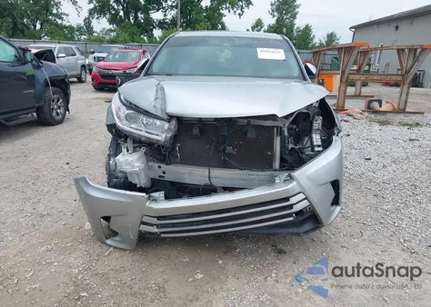 2019 Toyota Highlander Le из США, поврежденный, VIN 5TDZARFH5KS060605